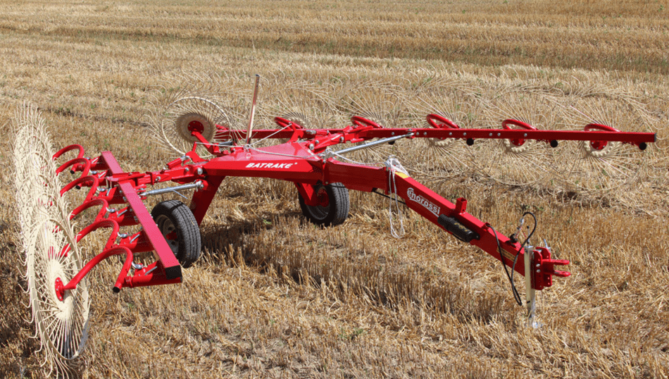 Rastrillo hilerador BATRAKE10