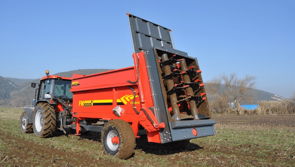 Carro esparcidor de estiercol de 10 toneladas fmgr10 2