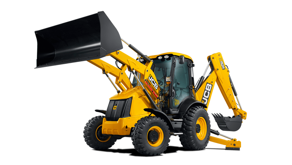 Retroexcavadora 3CXG con brazo extensible