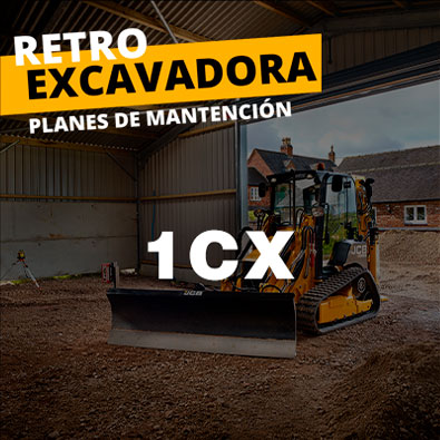 Mantención Retroexcavadora 1CX JCB 6000 Hrs Premium
