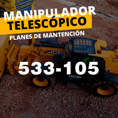 Mantención Manipulador Telescópico 533-105 JCB 2000 Hrs Express